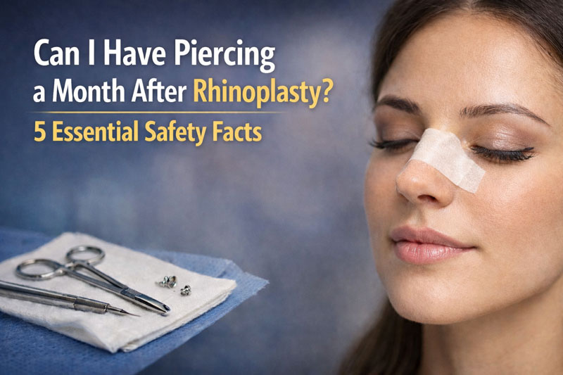 Can I Have Piercing a Month After Rhinoplasty Essential Safety Facts