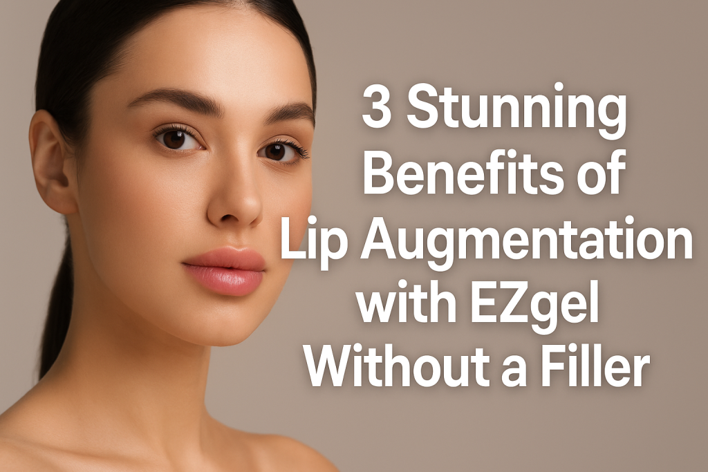 Lip Augmentation with EZgel Without a Filler